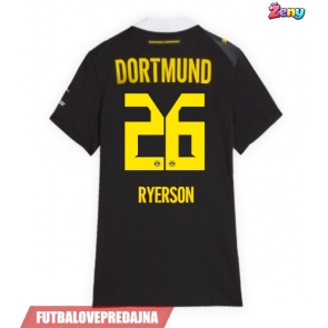 Lacne Ženy Futbalové dres Borussia Dortmund Julian Ryerson #26 2026-27 Krátky Rukáv - Preč